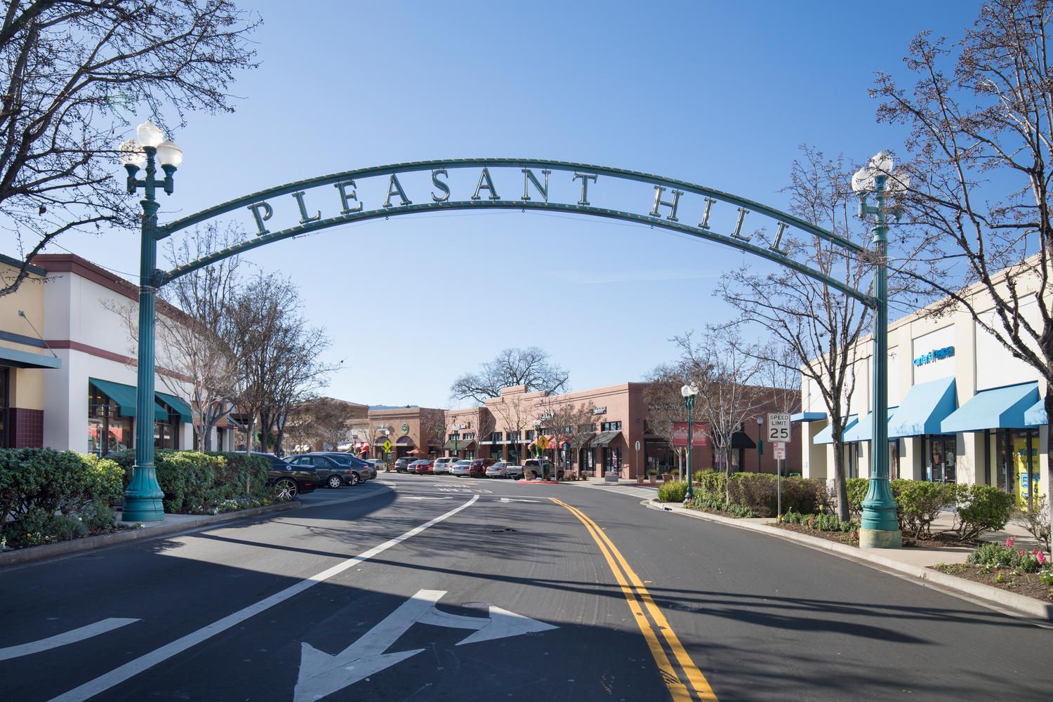 Pleasant Hill, california, Contra Costa County, featuring Pleasant Hill Downtown and Diablo Valley College, web design agency service area photo