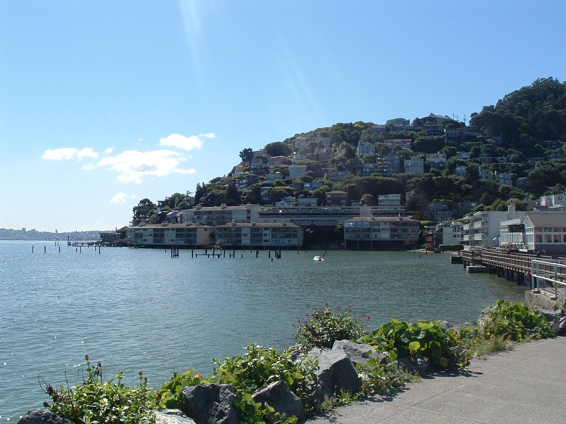 Sausalito, california, Marin County, featuring Bridgeway waterfront and Marinship, web design agency service area photo